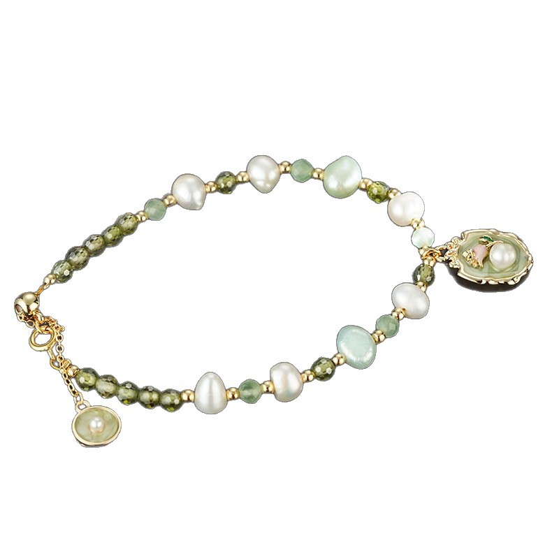 Handmade Natural Freshwater Pearl Bracelet For Women