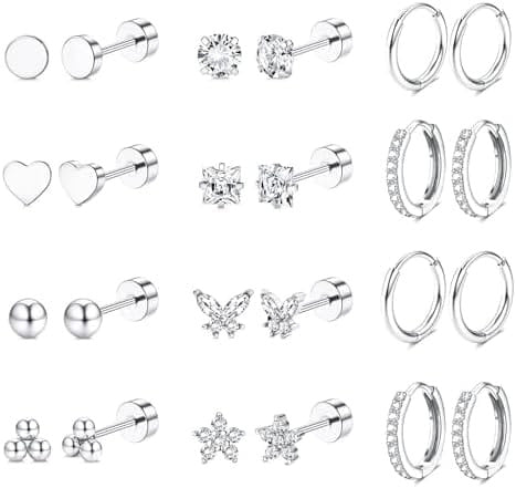 High-quality Hypoallergenic Stainless Steel Earring Set